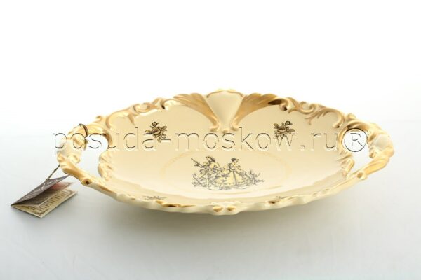 bljudo s ruchkami hh sm svidanie white gold limoges bruno costenaro