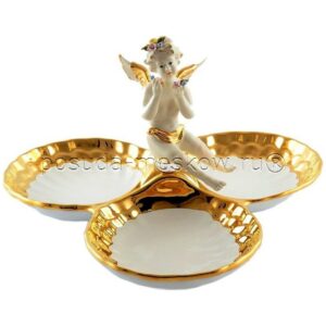 menazhnica angel white gold limoges bruno costenaro