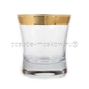 nabor dlja viski gracija gold junion glass