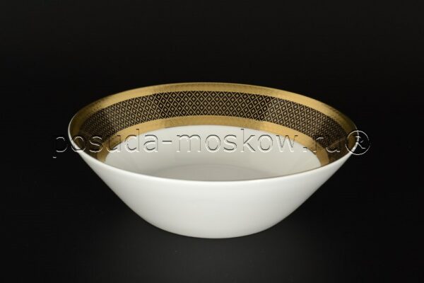 nabor salatnikov  sm belvedere combi black gold falkenporzellan