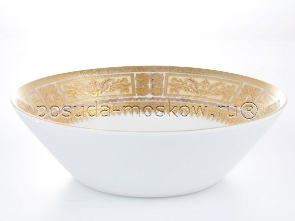 nabor salatnikov  sm diadem white creme gold falkenporzellan