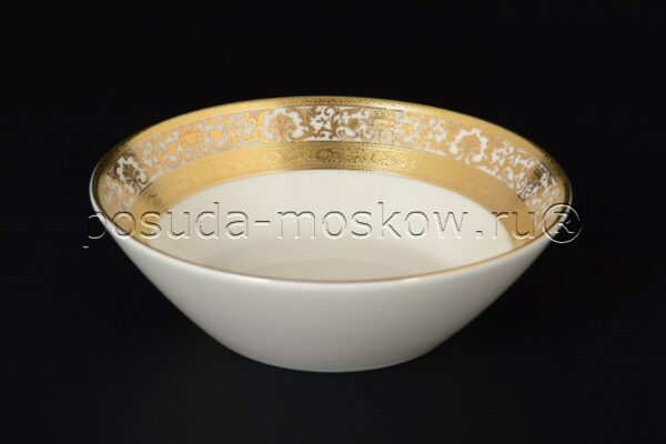 nabor salatnikov  sm royal gold cream falkenporzellan