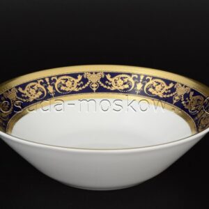 salatnik  sm imperial cobalt gold falkenporzellan