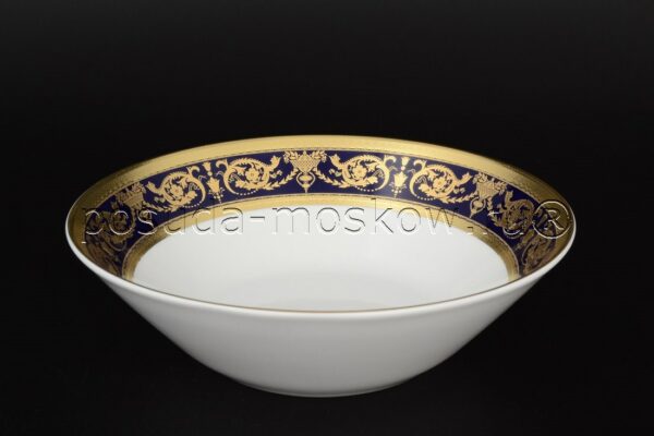 salatnik  sm imperial cobalt gold falkenporzellan