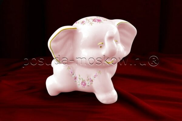slon bimbo rozovyj farfor mjeri jenn melkie cvety leander