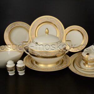 stolovyj serviz cream majestic gold falkenporzellan