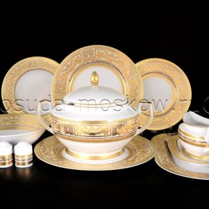 stolovyj serviz diadem creme gold falkenporzellan