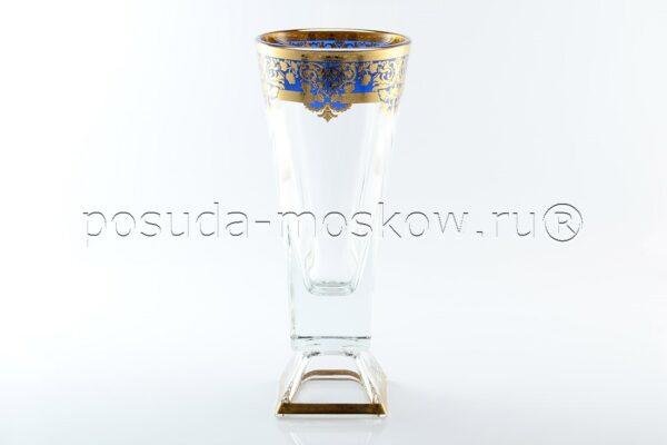 vaza dlja cvetov  sm natalia golden blue astra gold