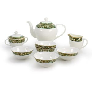 Чайный сервиз с Пиалами на 6 персон Акку Салтанат