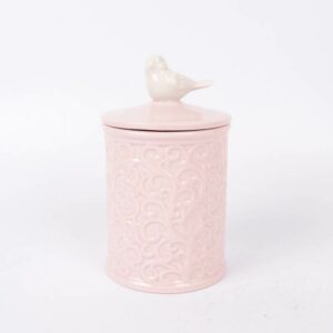 Ёмкость для сыпучих продуктов с крышкой розовая Royal Classics 39204