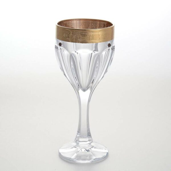 Набор бокалов для вина 190 мл Сафари Bohemia Gold