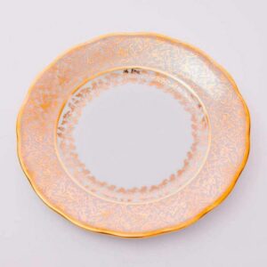 Набор тарелок 19 см лист бежевый Carlsbad