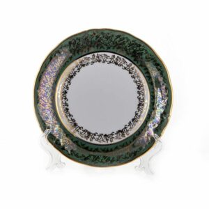 Набор тарелок 19 см лист зеленый Carlsbad