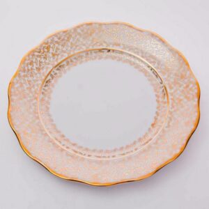 Набор тарелок 24 см лист белый Carlsbad