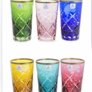 Набор стаканов 360 мл Sunrose Colour Arnstadt Kristall