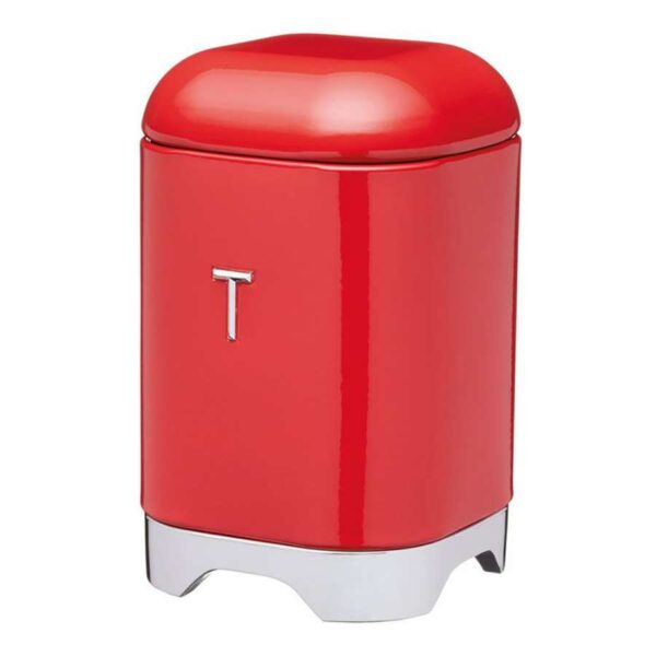 Ёмкость для хранения чая Kitchen Craft Lovello Retro red