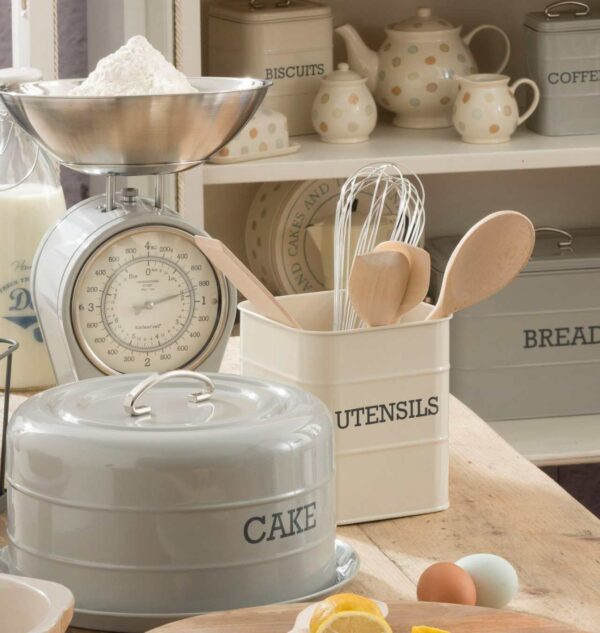Органайзер для кухонных принадлежностей Kitchen Craft Living Nostalgia creamy