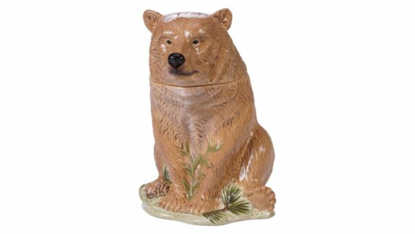 Банка для печенья 3D Certified Заповедный лес Медведь 30см