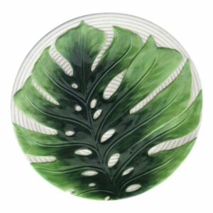 Блюдо сервировочное 3D Certified Пальмовые листья 33см рельеф