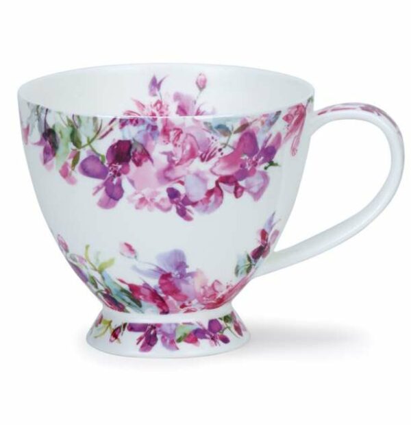 Чашка чайная Данун Розовые цветы 450мл