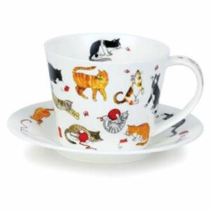 Чашка чайная с блюдцем Данун Айлей Милые котята 350мл