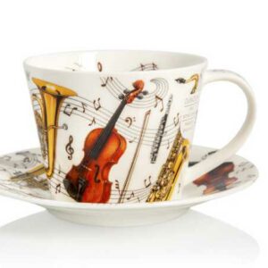 Чашка чайная с блюдцем Данун Симфония Айлей 350мл