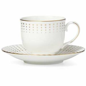 Чашка чайная с блюдцем Lenox Золотой водопад 150мл
