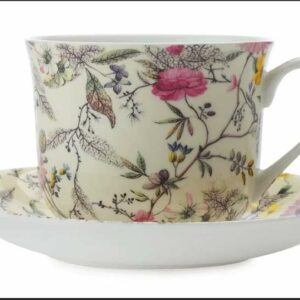 Чашка с блюдцем Maxwell Williams Летние цветы большая