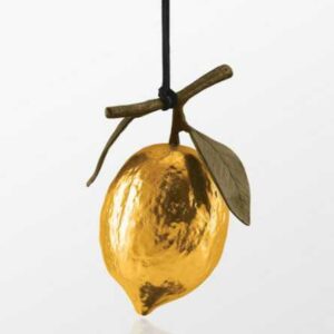 Декоративное украшение Michael Aram Золотой лимон 12,5см золотистое 2