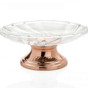 Мыльница Andrea House Luxe Glass and Copper
