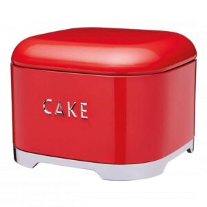 Ёмкость для хранения пирожных Kitchen Craft Lovello Retro red