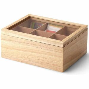 Ящик для хранения чайных пакетиков Continenta цвет натуральный