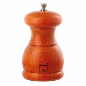 Мельница для перца Бисетти из дерева оранжевый 12 см