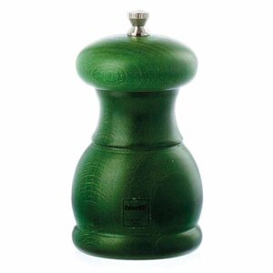 Мельница для соли Бисетти из дерева цвет зеленый 12 см