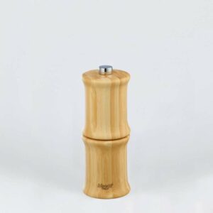Мельница для соли натуральный бамбук Бисетти механизм из керамики 15 см