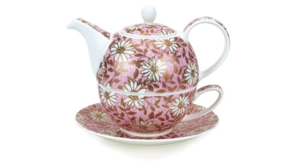 Набор чайный Данун Ромашки Эгоист 500мл розовый