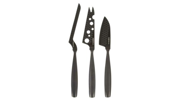Набор ножей для сыра Боска Монако чёрный 28см