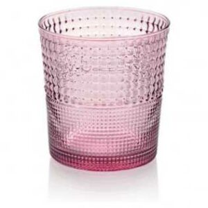 Набор стаканов для воды IVV Темп розовый 280мл