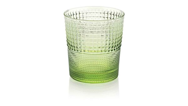 Набор стаканов для воды IVV Темп зелёный 280мл