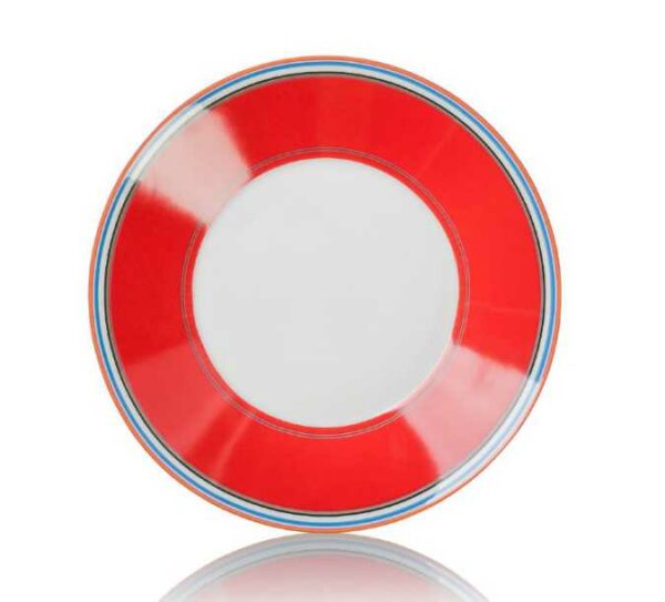 Набор закусочных тарелок Lenox Городские ценности DKNY 21см 6шт красный 2