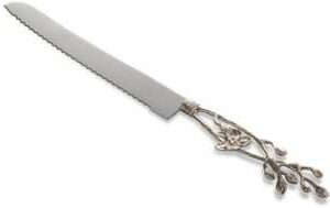 Нож для хлеба Michael Aram Белая орхидея 35см
