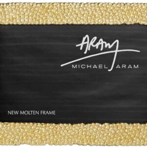 Рамка для фото Michael Aram Золотые жемчужины 13х18см золотистая 2
