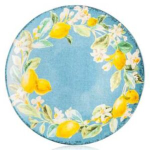 Тарелка обеденная Certified Лимоны 28см керамика