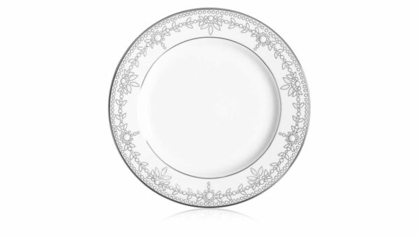 Тарелка пирожковая Lenox Королевский жемчуг белая 15см