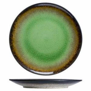 Тарелка плоская зеленая27 см Fervido Cosy & Trendy