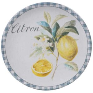 Тарелка закусочная Certified Лимоны 23см Citron