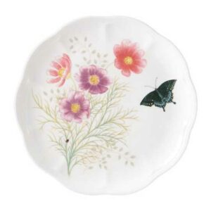 Тарелка закусочная Lenox Бабочки на лугу Колибри 23см 2