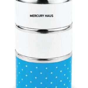Термо ланчбокс 3-ярусный MercuryHaus MC 6687 голубой