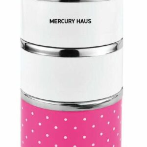 Термо ланчбокс 3-ярусный MercuryHaus MC 6689 розовый