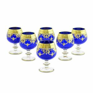Набор бокалов для коньяка Migliore Blu